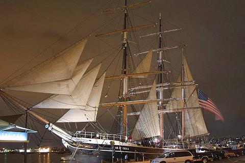 Star of India at the Maritime Museum of San Diego in San Diego, California