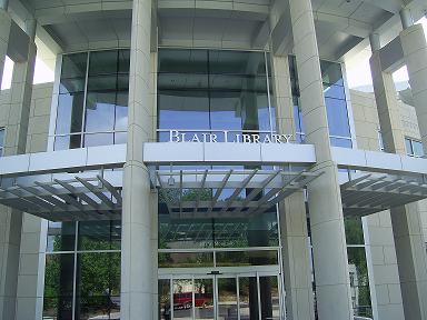 Fayetteville Public Library, opened in October 2004, winner of the 2005 Thomson Gale Library Journal Library of the Year award