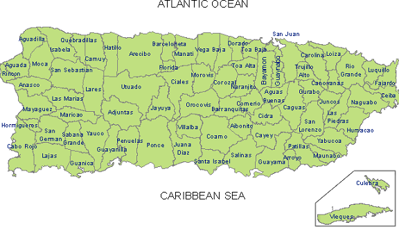Municipalities of Puerto Rico