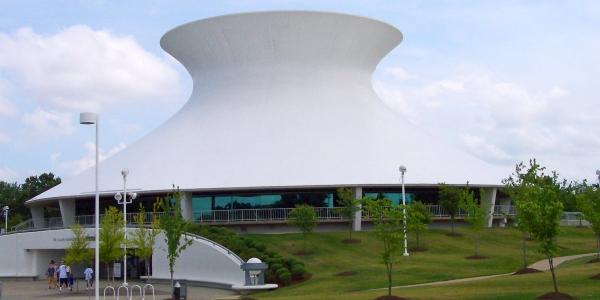 James S. McDonnell Planetarium at the St. Louis Science Center in St. Louis, Missouri
