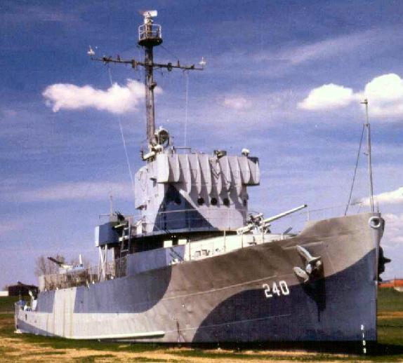 USS Hazard in Freedom Park, Omaha, Nebraska