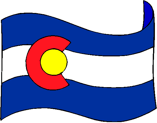 Colorado Flag - pictures and information about the flag of Colorado