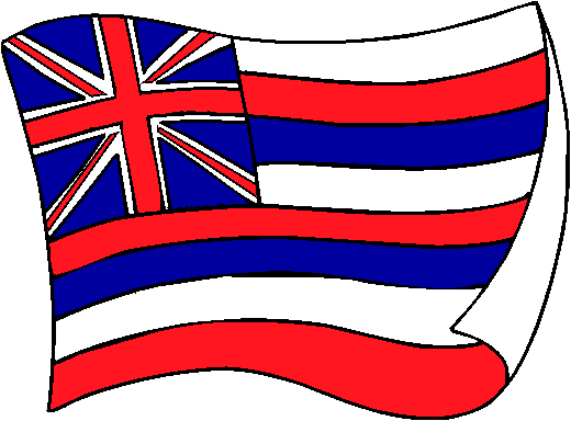 Hawaii Flag - pictures and information about the flag of Hawaii
