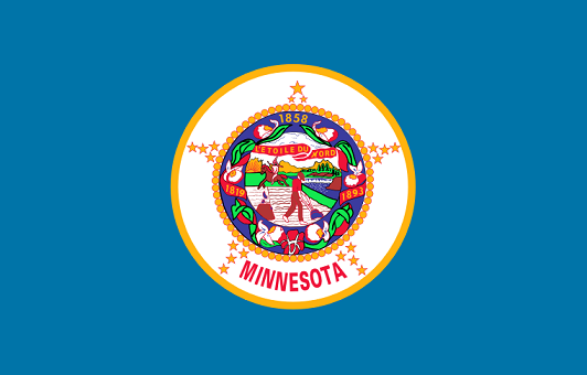 Minnesota Flag - pictures and information about the flag of Minnesota