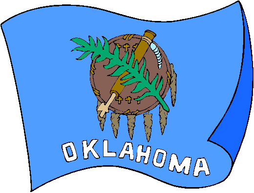 Oklahoma Flag - pictures and information about the flag of Oklahoma