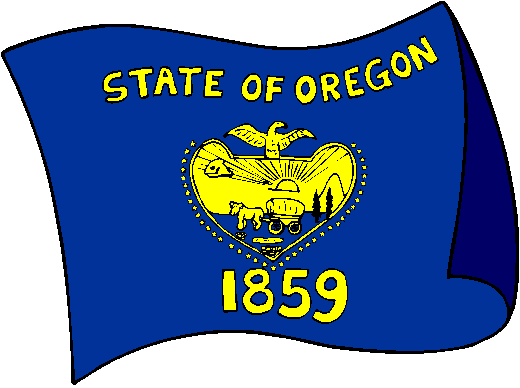 Oregon Flag - pictures and information about the flag of Oregon