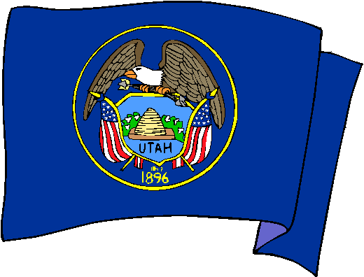 Utah Flag - pictures and information about the flag of Utah