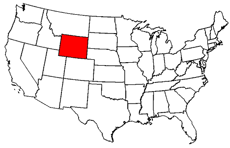 Wyoming location