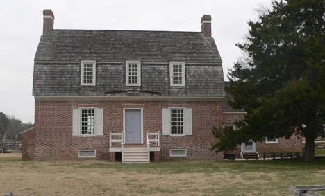 Pemberton Hall in Pemberton Historic Park near Salisbury, Maryland