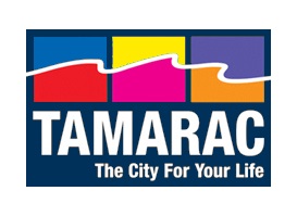 Official city flag of Tamarac, Florida